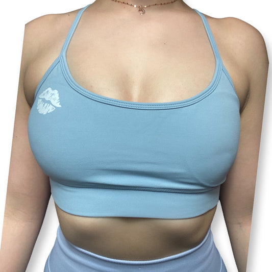 Unity sports bra ( light blue )